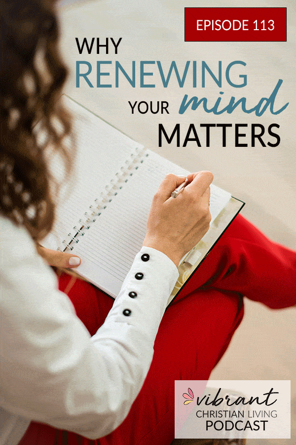 What does it mean to renew our mind according to the Bible and why does renewing your mind matter? How can taking charge of your thoughts radically transform your life and your relationship with God? Managing our thoughts is truly the place to start if we want to have any sort of transformation, and I can’t wait to share more about the importance of renewing your mind in today’s podcast episode!