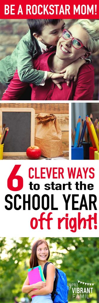 Looking for fun back to school ideas and traditions? Great! Ready to be that rockstar mom that has it all together this school year? Awesome! This post has want to share powerful tips to do both! You’ll love these ideas (and so will your kids)! Get organized and ready for the new school year!
