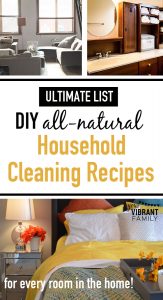 Want to know how to make natural household cleaning recipes that actually work? Look no further! You’ll LOVE this list of 18 all-natural cleaning recipes to clean every room in your home—window cleaners, kitchen counter wipes, tile/grout cleaners, and so much more! All these recipes (plus recommended supplies), for FREE, in one place?! YES!!