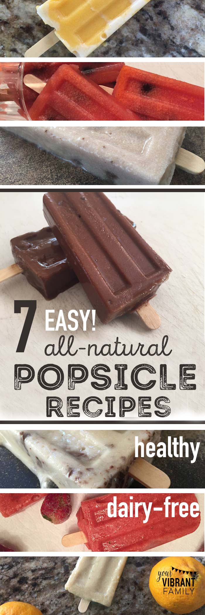 Homemade popsicles can be so easy (and fun!) to make… that is, if you know some popsicle making secrets (and have some great recipes!). My kids and I have been experimenting in the kitchen (and with popsicle molds) and have come up with these 7 super yummy popsicle recipes! Plus… you won’t believe what the SECRET INGREDIENT is in these recipes!