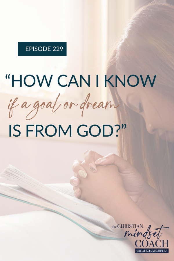 Ready to learn more about goal planning after last week’s episode? Today we are continuing the conversation around goal setting by answering a few questions to allow us to move towards the God-sized dream in our hearts. Make sure to join me in my Goal Setting Workshop where we will dream big and honor all that God has done and will do for us!