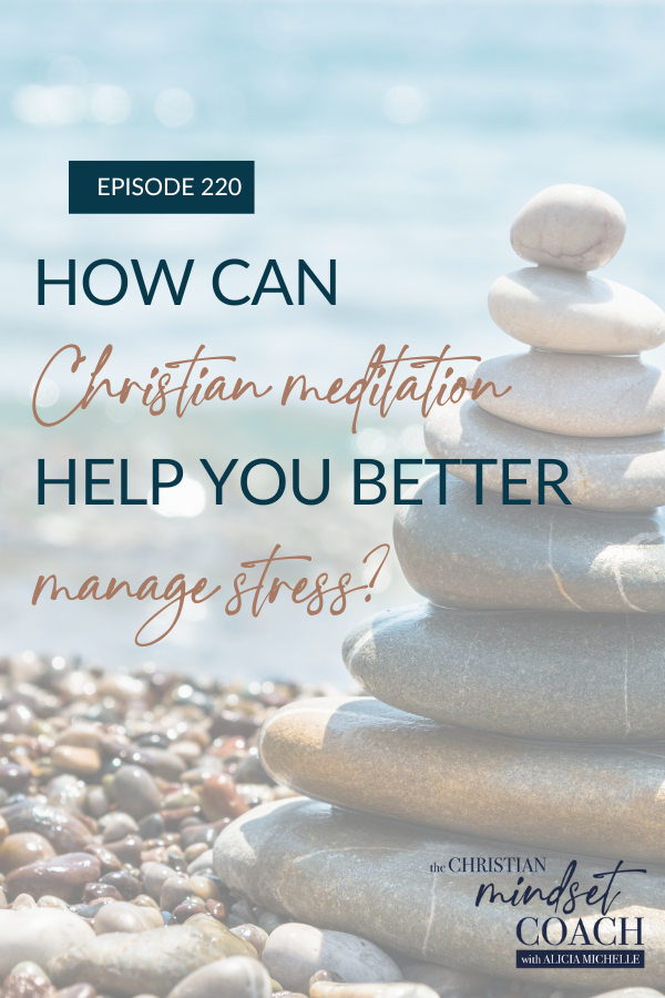Looking for a science-backed tool for stress relief? Listen in to learn how calming meditations can help bring more peace to your mind and body, how to implement Christian meditation into your daily life, and why meditation supercharges your growth with the Lord.