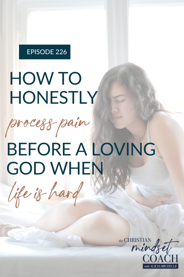 Have you ever found yourself asking “Where is God when it hurts?” Join Alicia and Dr. Michelle Bengston as they open up about processing pain in a way that honors that God is good, how to keep the faith when life is hard, and what we should (and shouldn’t do) in a painful situation. 