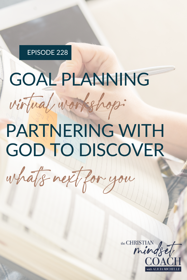 Looking for a goal setting strategy that allows you to move closer to the big vision that God has planned for you? Today I am sharing a sneak peek of the goal planning process I have used to dream big while inviting you to join me in my live Goal Setting Workshop! 