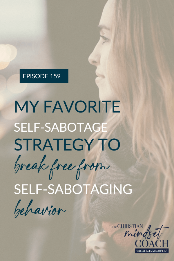 Wondering how to break free from self-sabotage? I’m sharing my favorite simple yet powerful strategy to address self-sabotaging behavior.