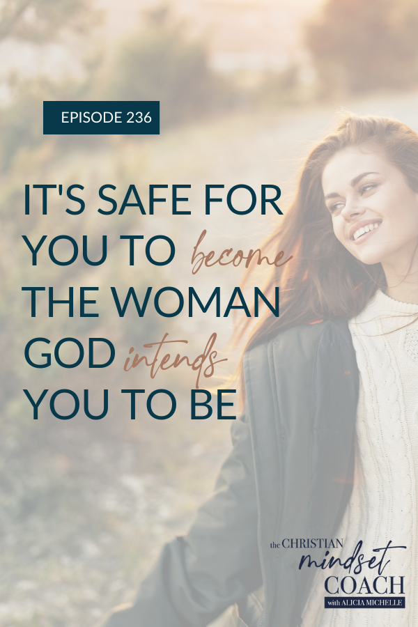 Do you feel safe to become who God wants you to be? If not, tune in! By overcoming fear, managing emotions, building emotional safety, and remembering that you are fully loved as you are - you can walk with confidence towards the best version of yourself. As you start goal planning for the next year, make sure to ask yourself the three questions in this episode so you can dream big and fulfill your goals. 