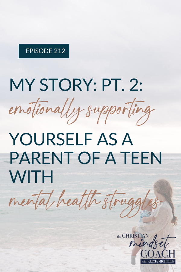 Parenting teens with mental health issues? Listen in as Alicia discusses parenting support tips, mental health resources, and other help for parents walking through difficult seasons with their loved ones.