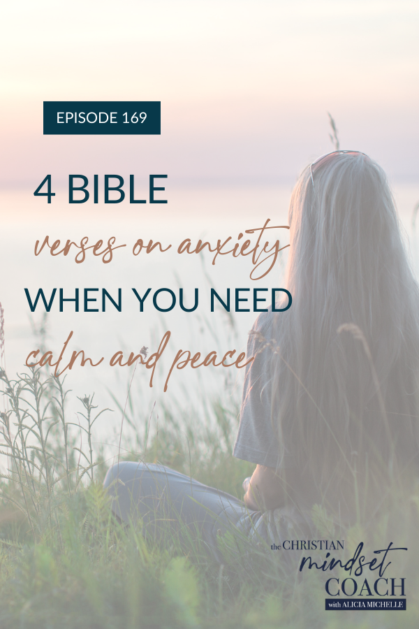 What are some bible verses on anxiety that can help us lean on God and deepen our faith in Him? I am sharing four anxiety bible verses taken from the anxiety Bible study inside the Calm Your Anxiety Tool Kit to help find more calm and peace when dealing with anxiety.