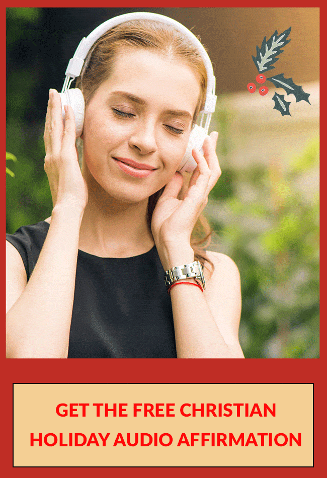 Download the free holiday affirmation audio